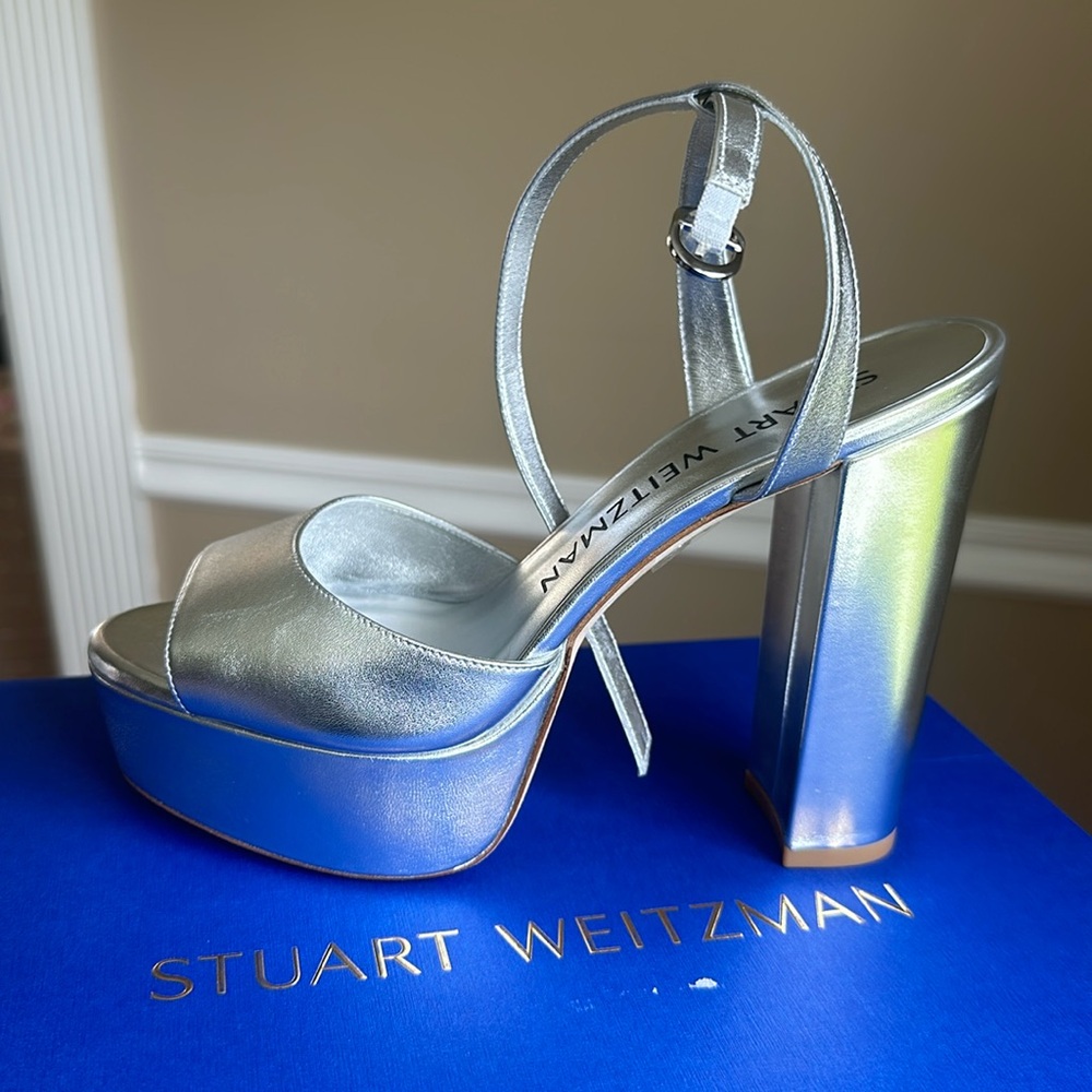 Brand new stuart weitzman platform heels